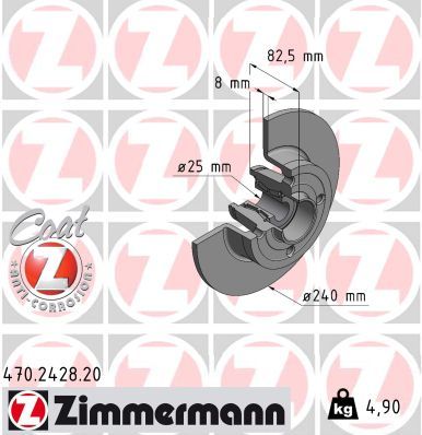 Brake Disc 470.2428.20