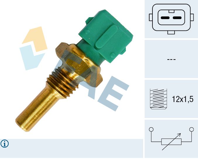 FAE 33600 - Sensor, Kühlmitteltemperatur