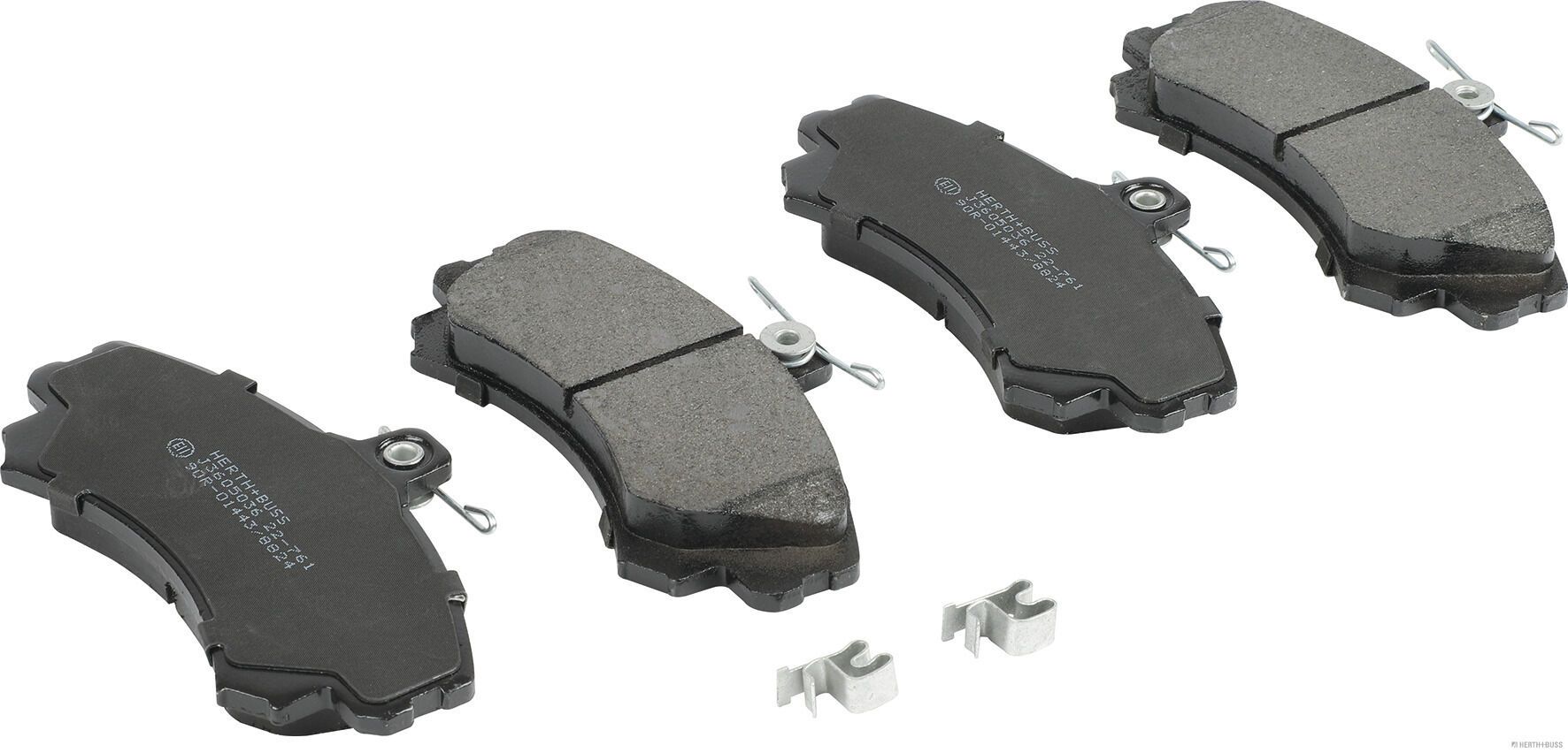 HERTH+BUSS JAKOPARTS J3605036 - Bremsbelagsatz, Scheibenbremse