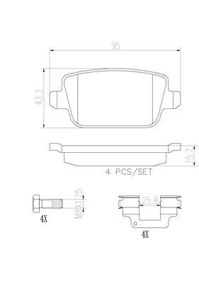FORD MONDEO MA 07-08 (RR) - TecDoc 1
