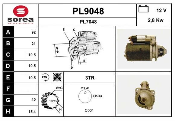 DEMARREUR PL -