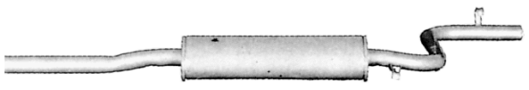 Mittelschalldämpfer