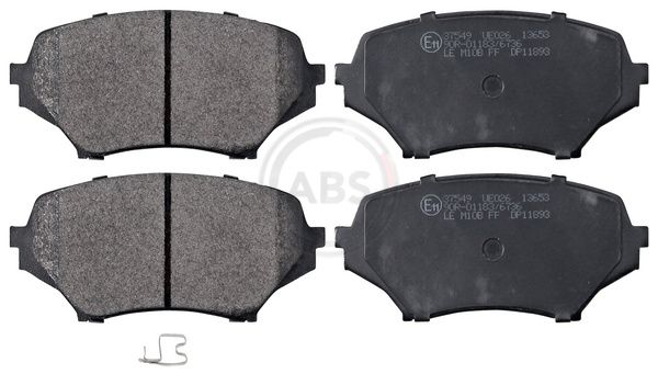 Brake Pad Set, disc brake 37549