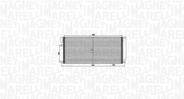 350203806000 MAGNETI MARELLI kondenzátor, klíma
