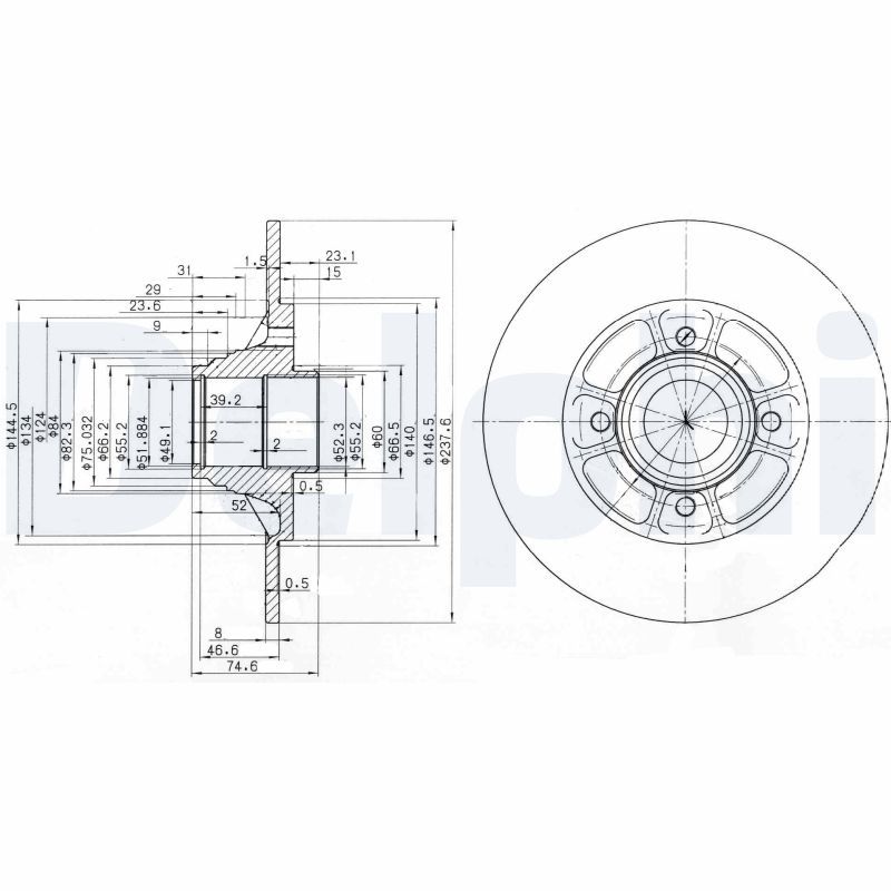 Brake Disc BG2638