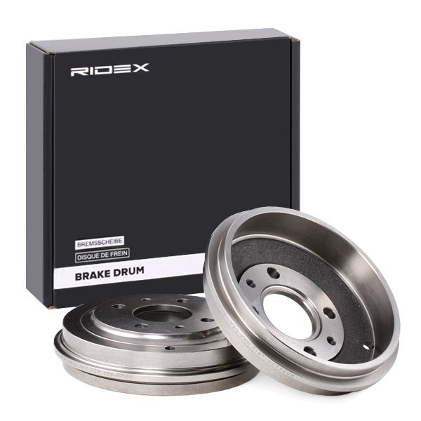RIDEX 123B0043 Brake Drum