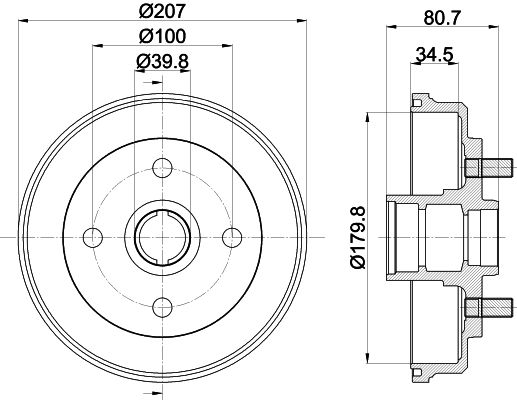 TAMBOUR DE FREIN