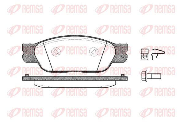 Premium Front Brake Pad Set Premium Front Brake Pad Set