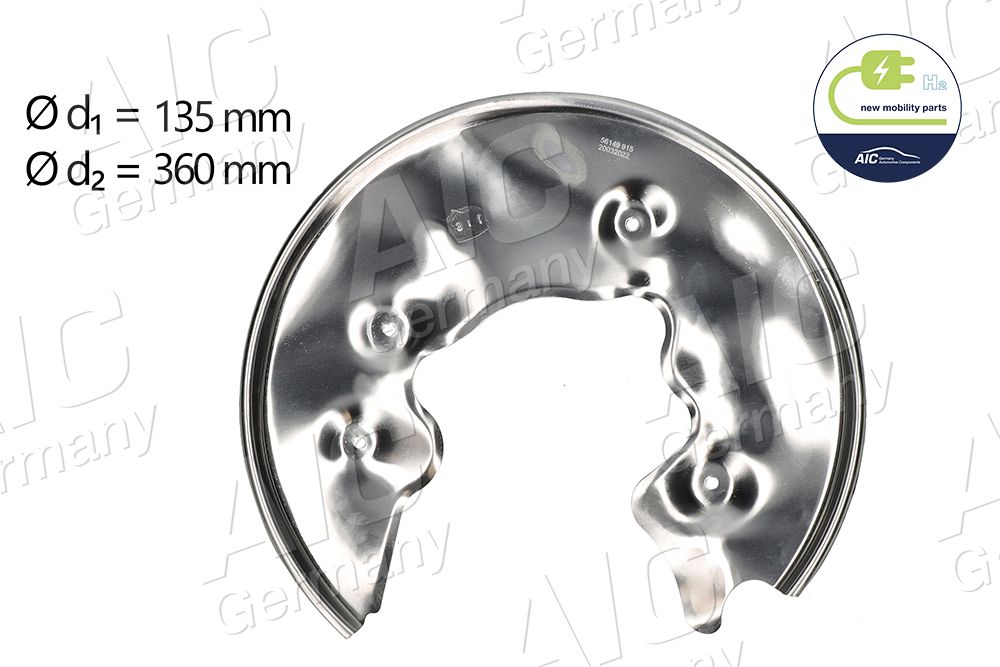AIC 56149 - Spritzblech, Bremsscheibe