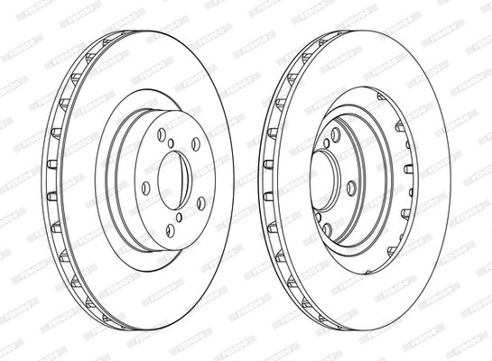 Brake Disc DDF1175C