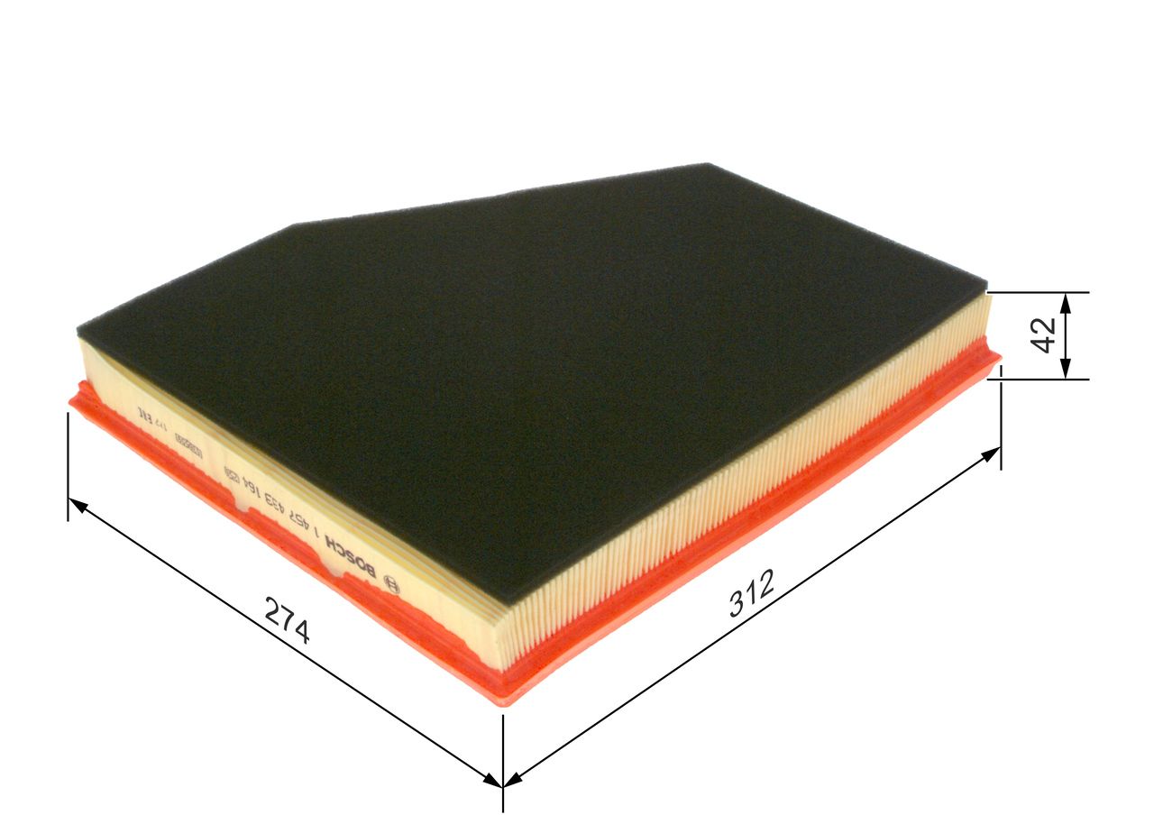 BOSCH 1 457 433 164 - Luftfilter