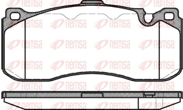 Premium Front Brake Pad Set Premium Front Brake Pad Set