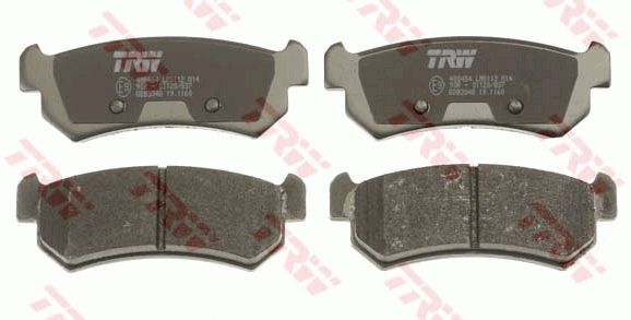 TRW DISC BRAKE PADS - TecDoc 2