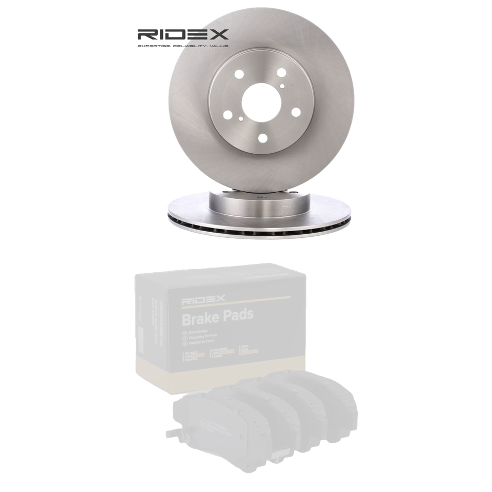 Remmenset, remschijf