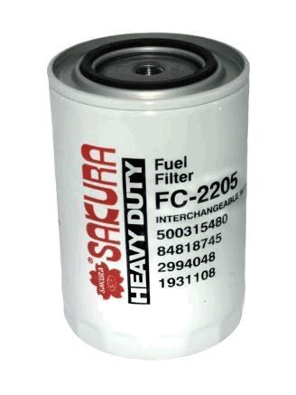 FUEL FILTER FITS 2994048 - TecDoc Only