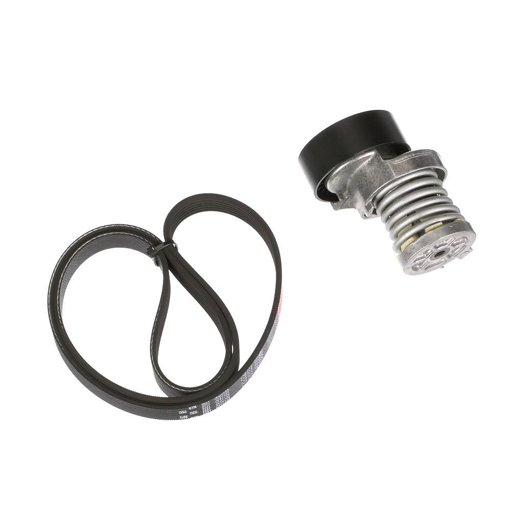 V formos rumbuotas diržas, komplektas