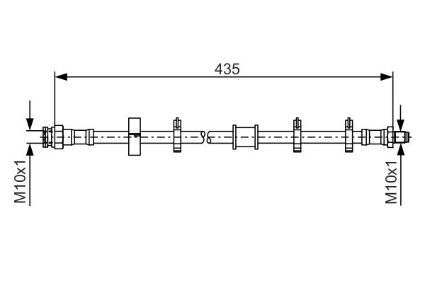 Brake Hose 1 987 476 445