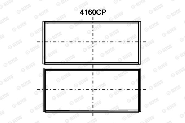 4160CP GLYCO csapágy
