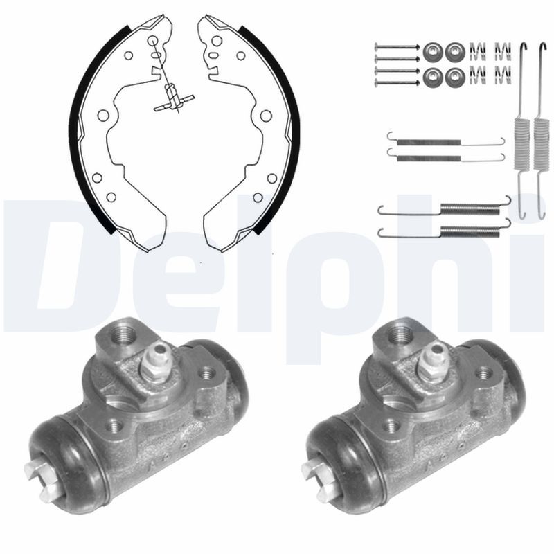 KIT DE FREIN NON PREMONTE  0706