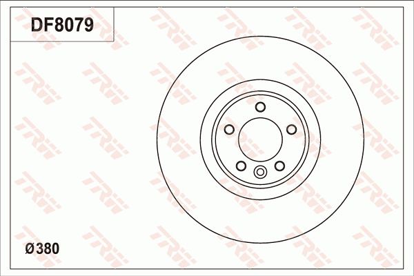 TRW BRAKE DISC - TecDoc Only