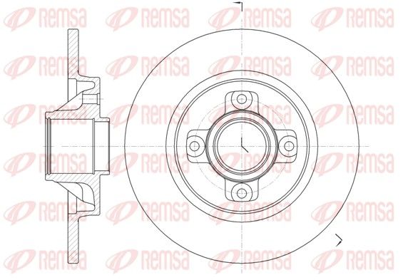 Brake Disc 61058.00