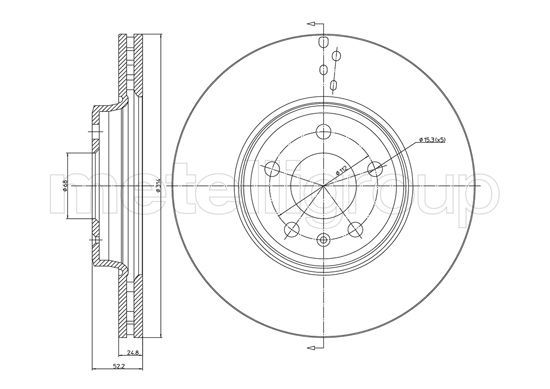 Brake Disc 800-917C