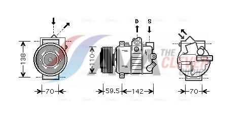 Kompressor, Klimaanlage