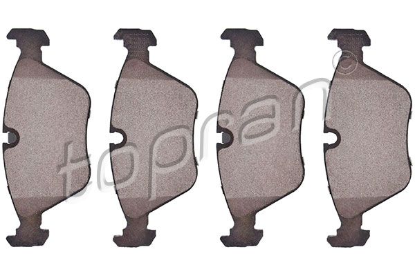 Bremsbelagsatz, Scheibenbremse