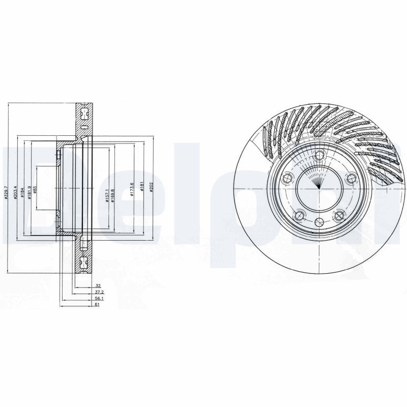 Brake Disc BG9949