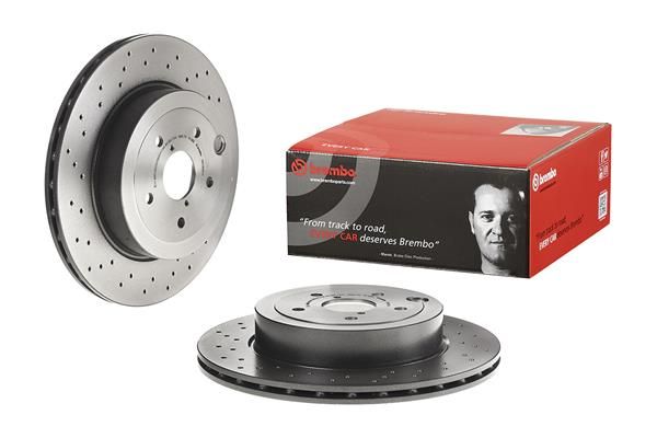 SUBARU WRX STI V1, V10 14-22 (RR) *X/Drilled - TecDoc 2