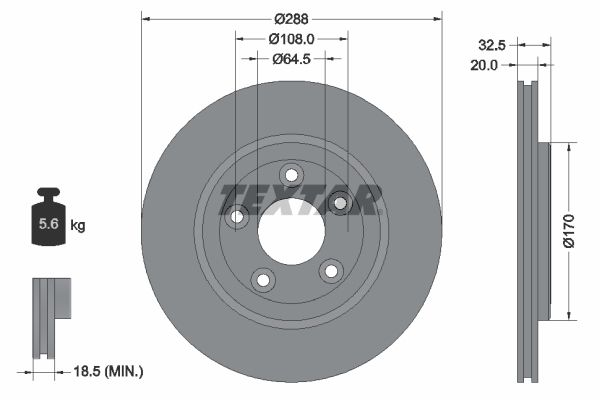 Brake Disc 92099100