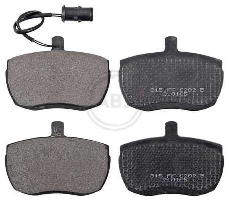 Bremsbelagsatz, Scheibenbremse