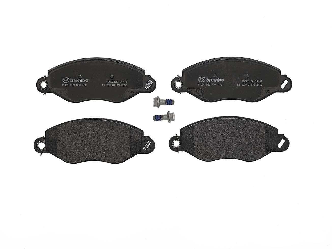 Brembo P 24 053 Bremsbelagsatz, Scheibenbremse