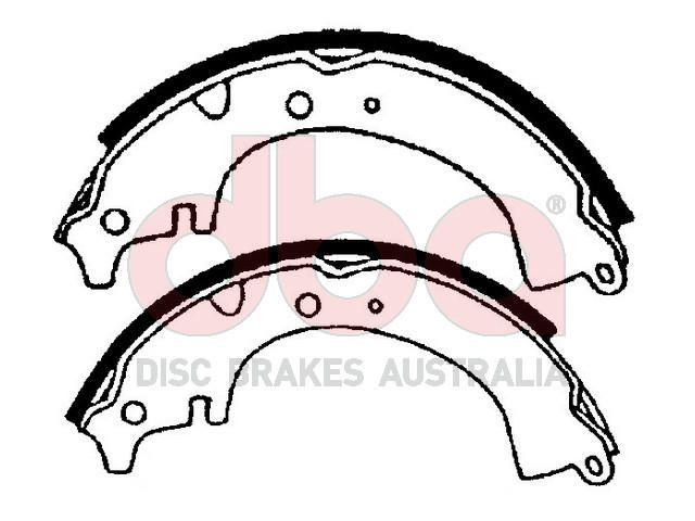 Street Series Brake Shoes [Toyota Corolla 200mm] - TecDoc Only