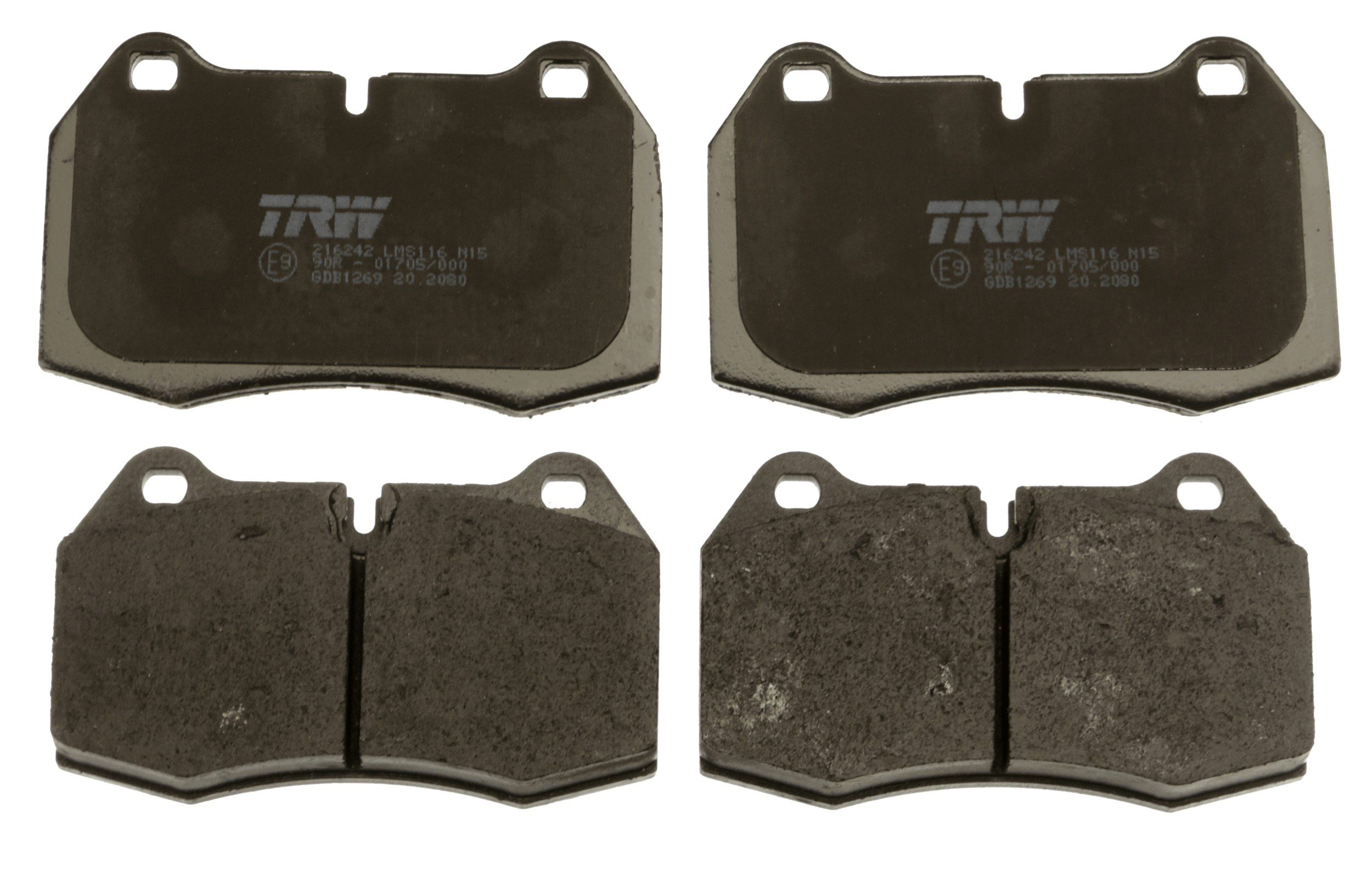 TRW DISC BRAKE PADS - TecDoc 2