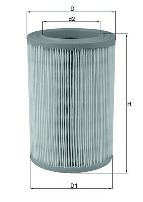KNECHT LX 3285 - Luftfilter