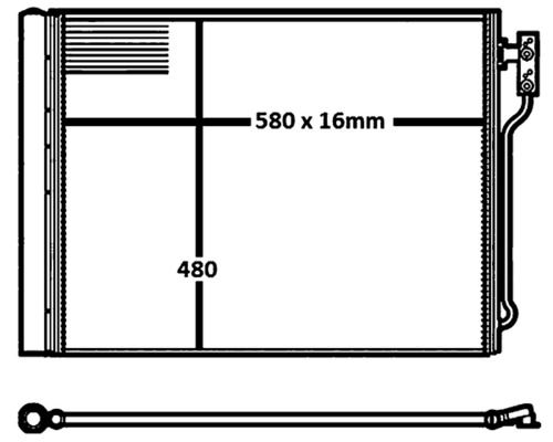WG2369108 WILMINK GROUP kondenzátor, klíma