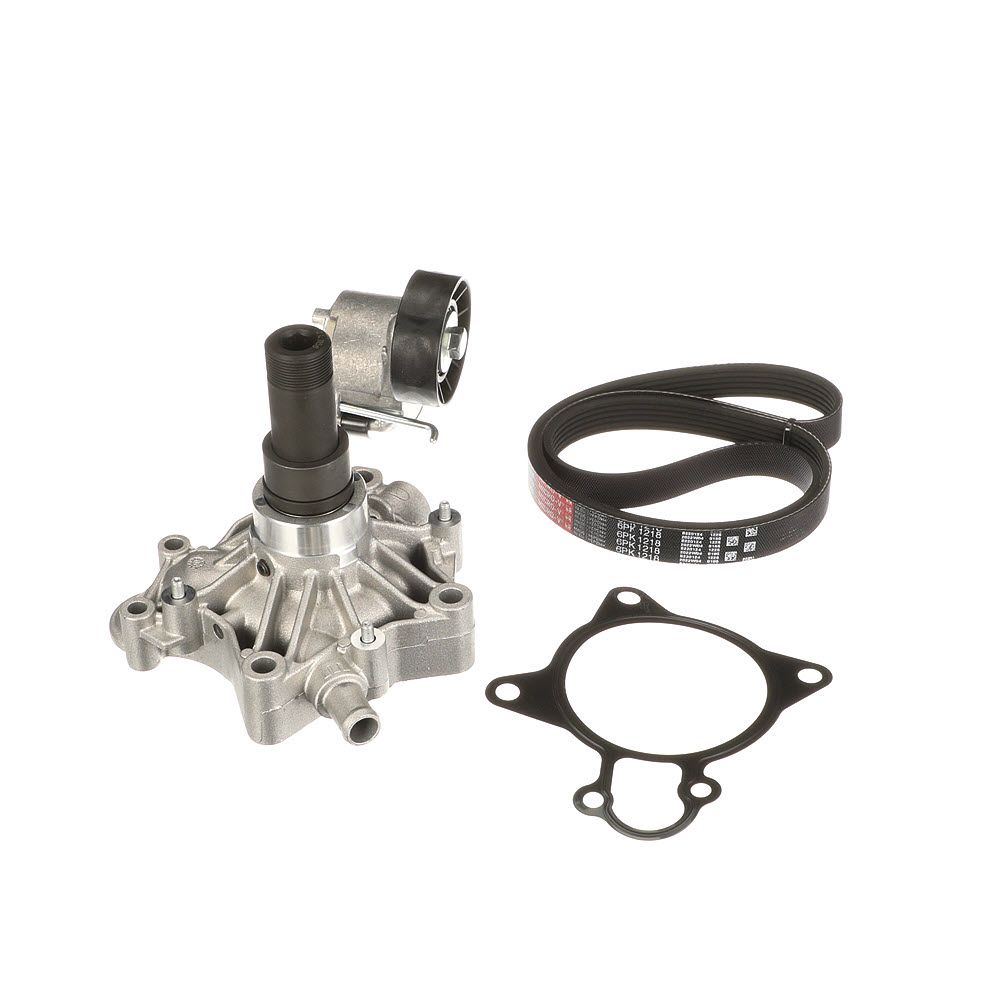 vandens siurblys + V formos rumbuotas diržas, komplektas