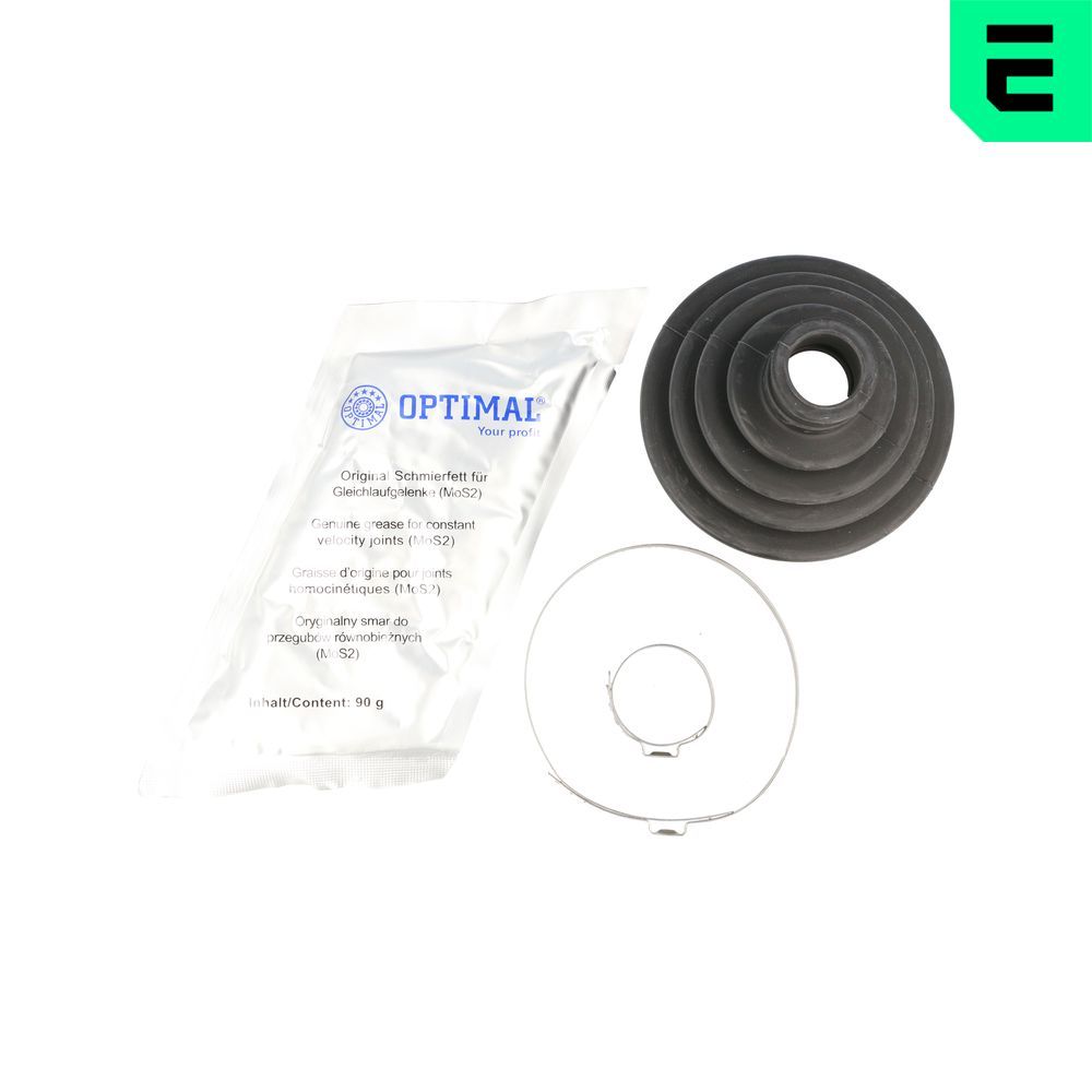 Faltenbalgsatz, Antriebswelle