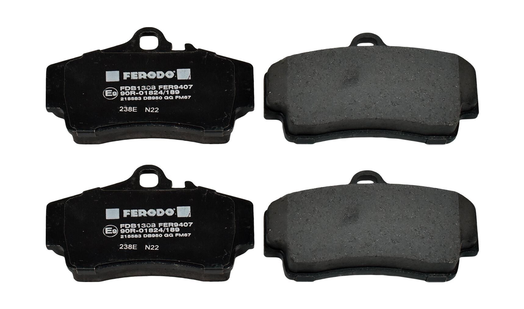 FERODO FDB1308 - Bremsbelagsatz, Scheibenbremse PREMIER