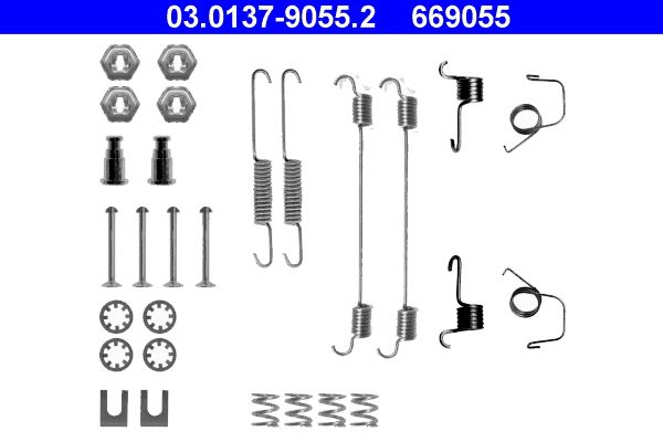 Accessory Kit, brake shoes 03.0137-9055.2