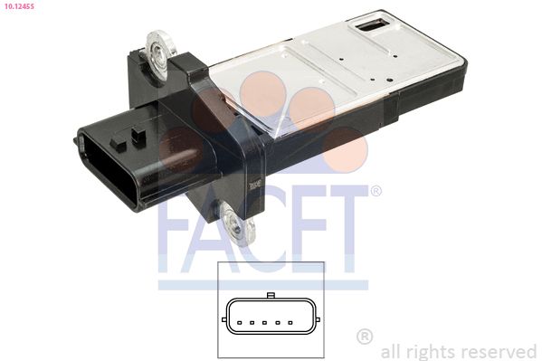 10.1245S FACET Made in Italy - OE Equivalent légmennyiségmérő