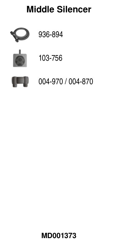 Mittelschalld&auml;mpfer