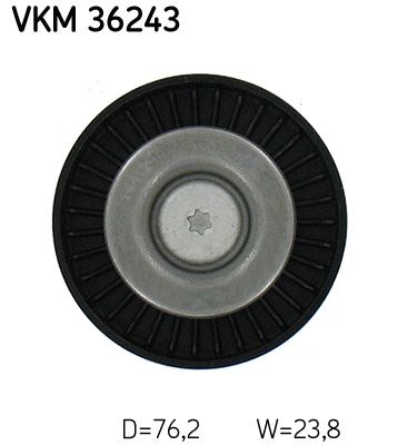 Umlenk-/F&uuml;hrungsrolle, Keilrippenriemen