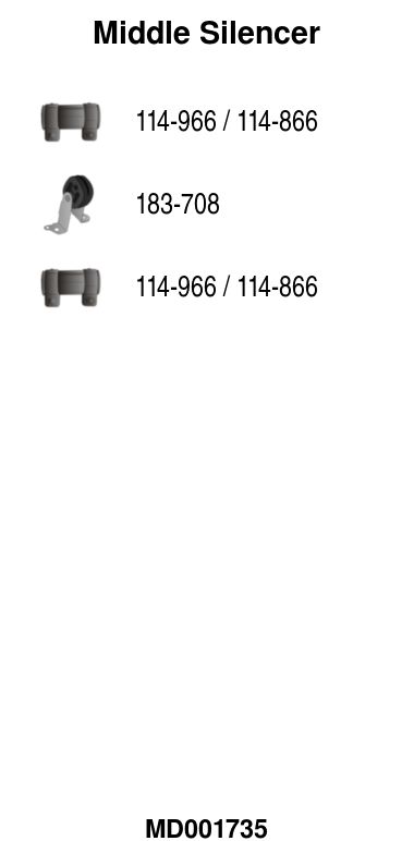 Mittelschalld&auml;mpfer