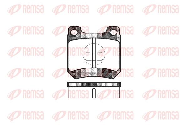 Premium Front Brake Pad Set