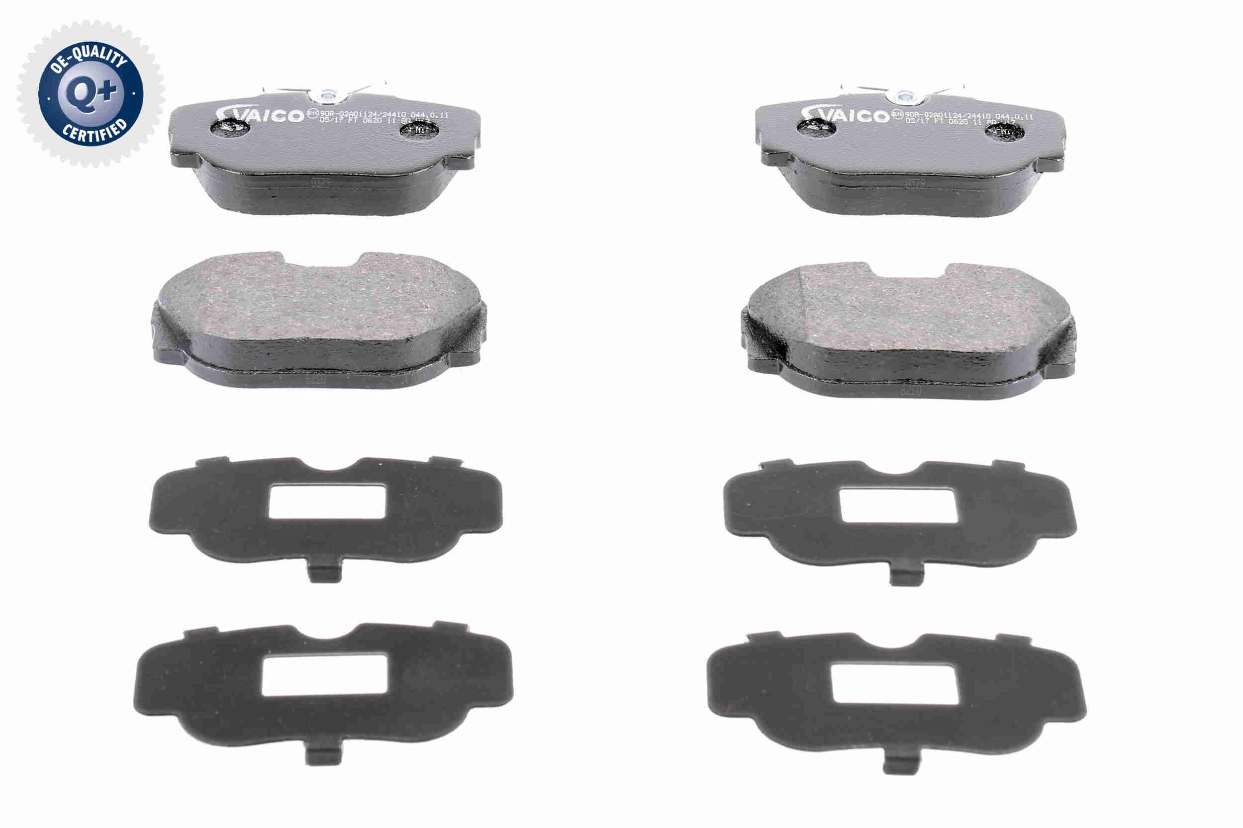 Bremsbelagsatz, Scheibenbremse