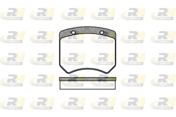 Bremsbelagsatz, Scheibenbremse