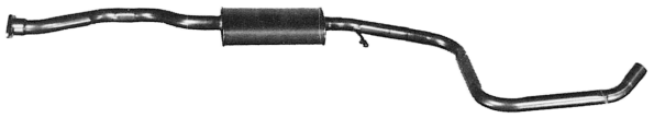 Mittelschalldämpfer