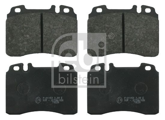 FEBI BILSTEIN 16247 - Bremsbelagsatz, Scheibenbremse